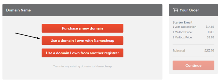 How to Setup Email on Namecheap